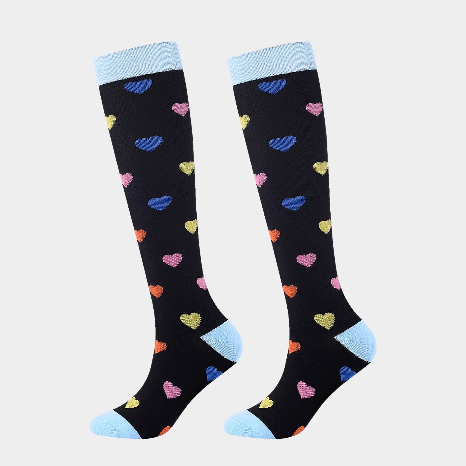 New Sports Compression Stockings Running Compression Socks - Mubimart