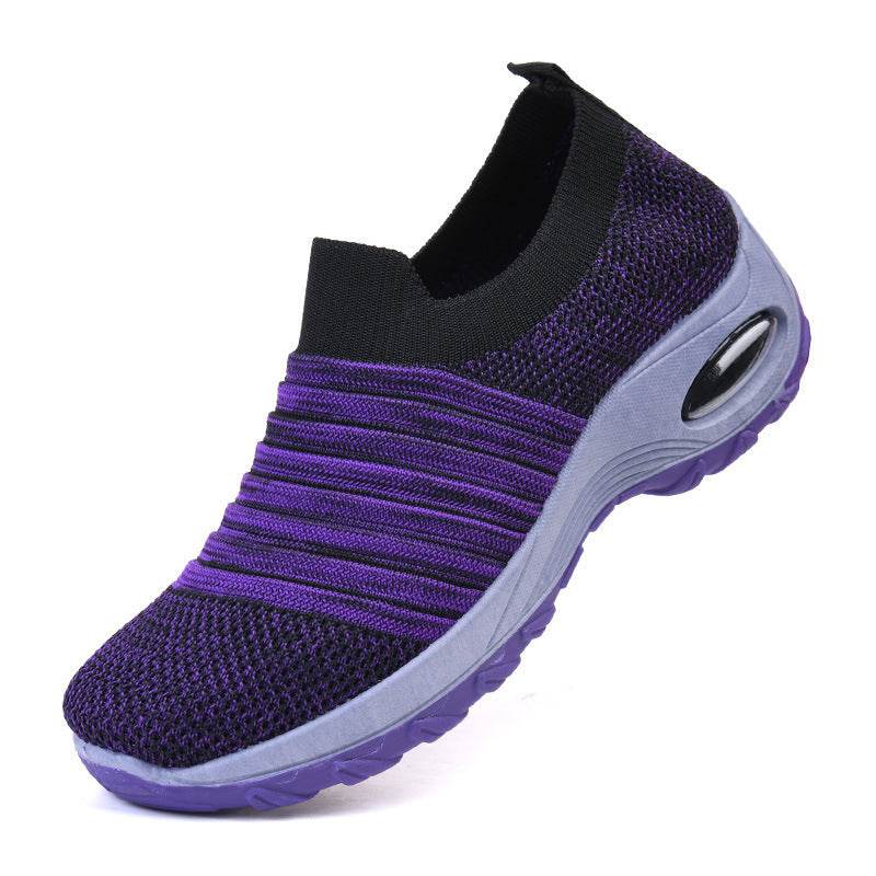 Women's Sneaker Fashion Slip-on Plus Size Women's Shoes - Mubimart