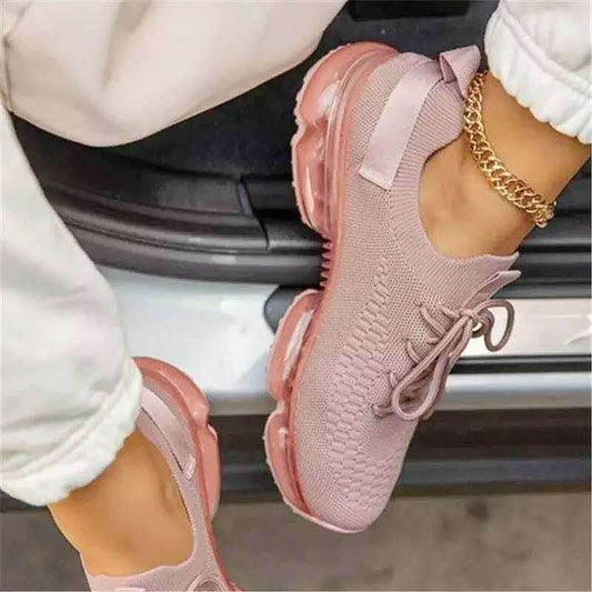 Large mesh breathable casual sneaker - Mubimart