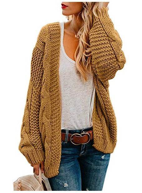 Loose plus size sweater - Mubimart