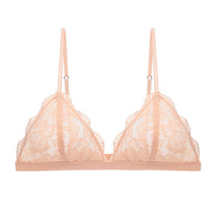 Lightweight Lace Wireless Bra Underwear - Mubimart -  