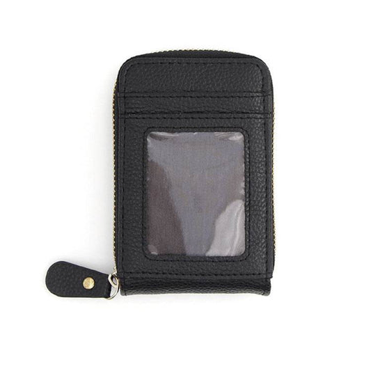 Organ Card Holder Korean Style Cowhide Card Holder - Mubimart