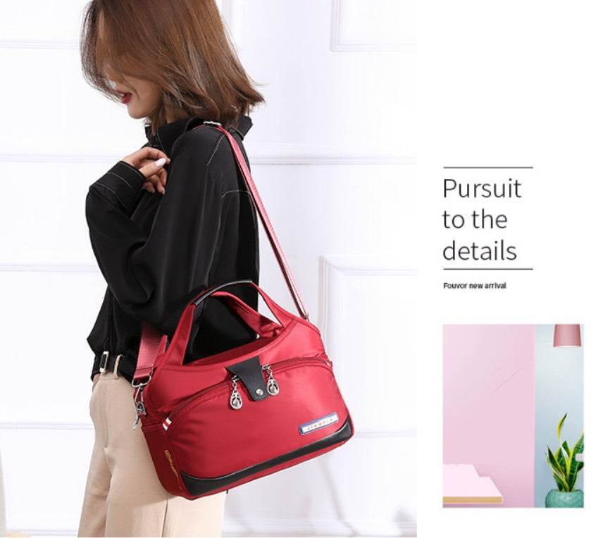 Nylon Women Messenger Bag Ladies Handbags Waterproof Female Shoulder Bag Designer High Quality Crossbody Bags For Teenager Girls - Mubimart