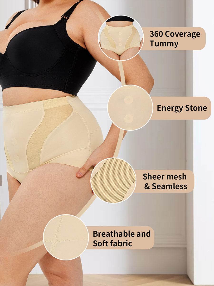 Womens' Tummy Control High Waist Trainer Body Shaper - Mubimart
