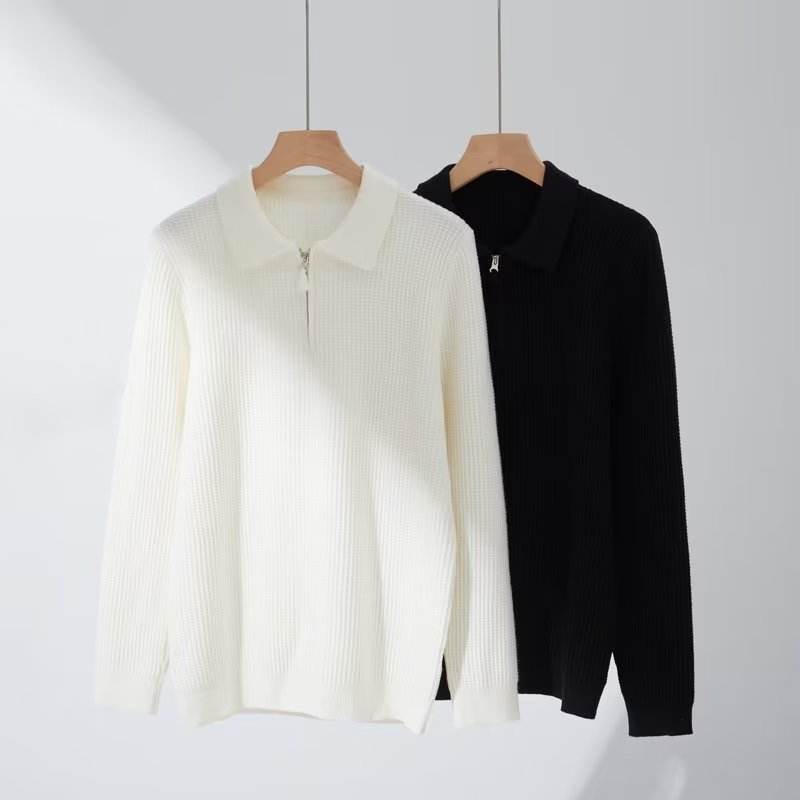 Sweater Pullover Long Sleeve Sweater - Mubimart