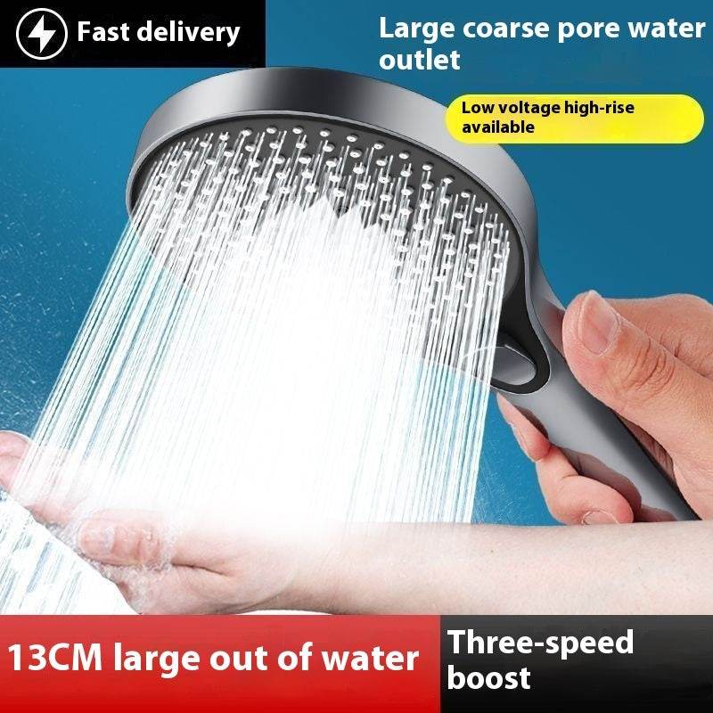 Shower Supercharged Shower Head Bathroom Water Heater Bath Heater Shower Head - Mubimart