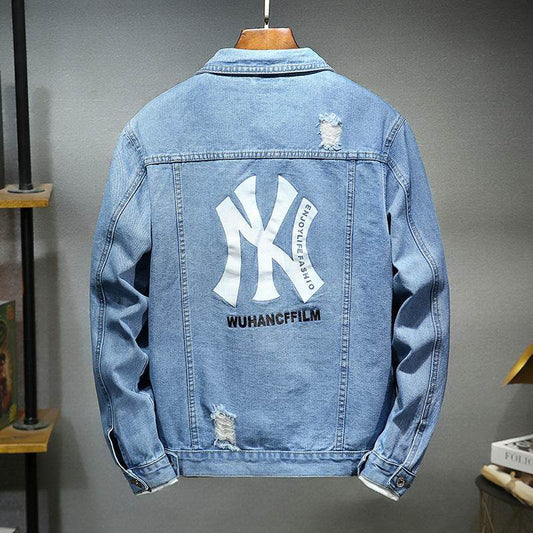 Men's denim jacket - Mubimart