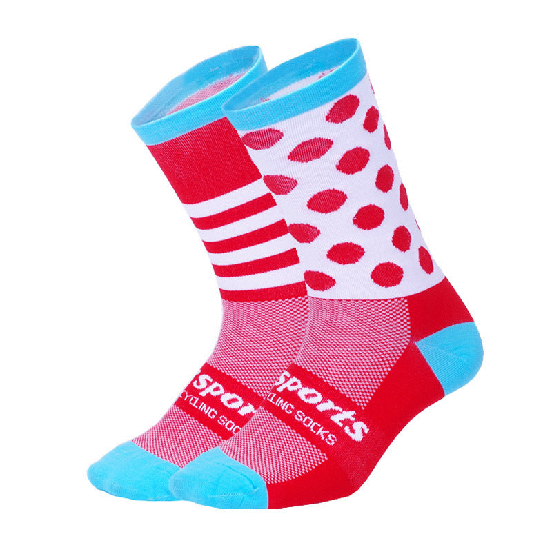 Cycling socks running skate socks - Mubimart -  