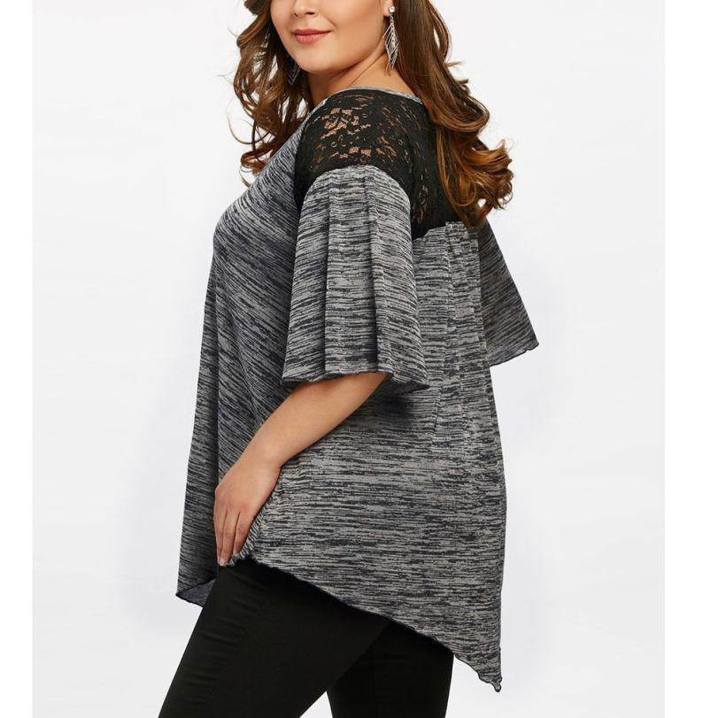 Loose tunic shirt - Mubimart