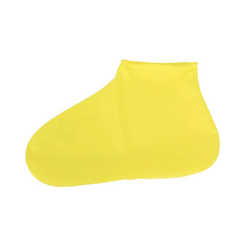 Men and women hiking slip wearable easy to carry silicone rain boots - Mubimart