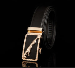 Men's leather factory direct belt buckle leather belt men's automatic belt belt wholesale business