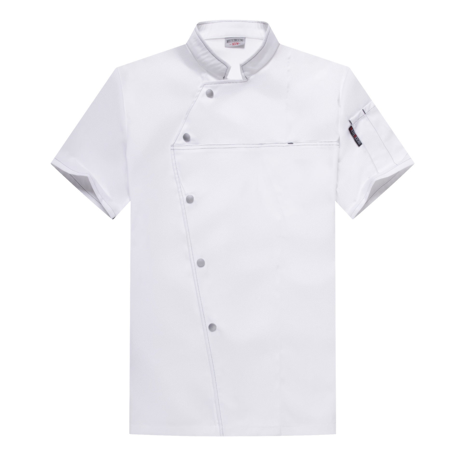 Chef Work Clothes Short Sleeved Catering Chef Clothes - Mubimart -  