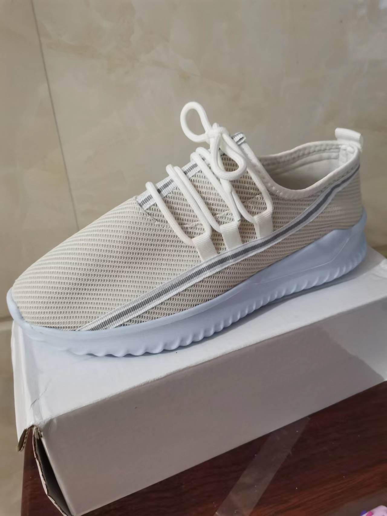 Stripe Sneakers For Women Sports Shoes - Mubimart