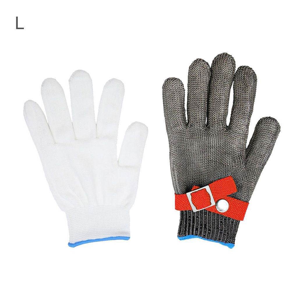 Wire Cut Resistant Gloves Butchery Cut Protective Gloves - Mubimart