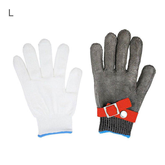 Wire Cut Resistant Gloves Butchery Cut Protective Gloves - Mubimart