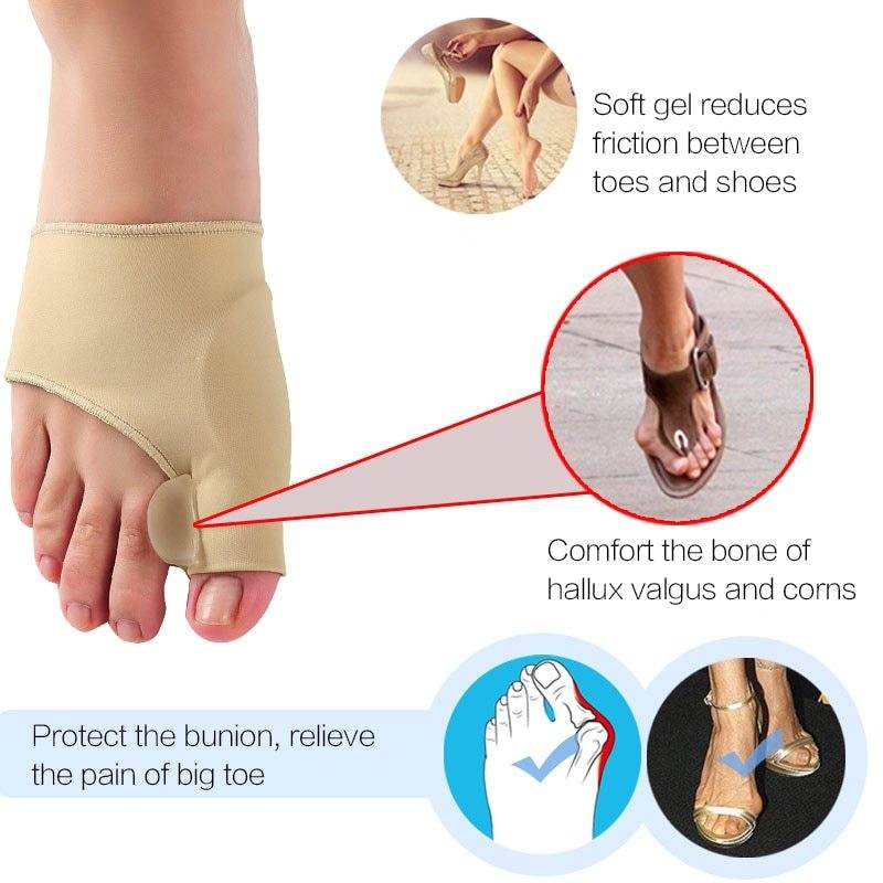 Corrective Socks Toe Valgus Toe Separator Superior Bunion Pain Relief - Mubimart