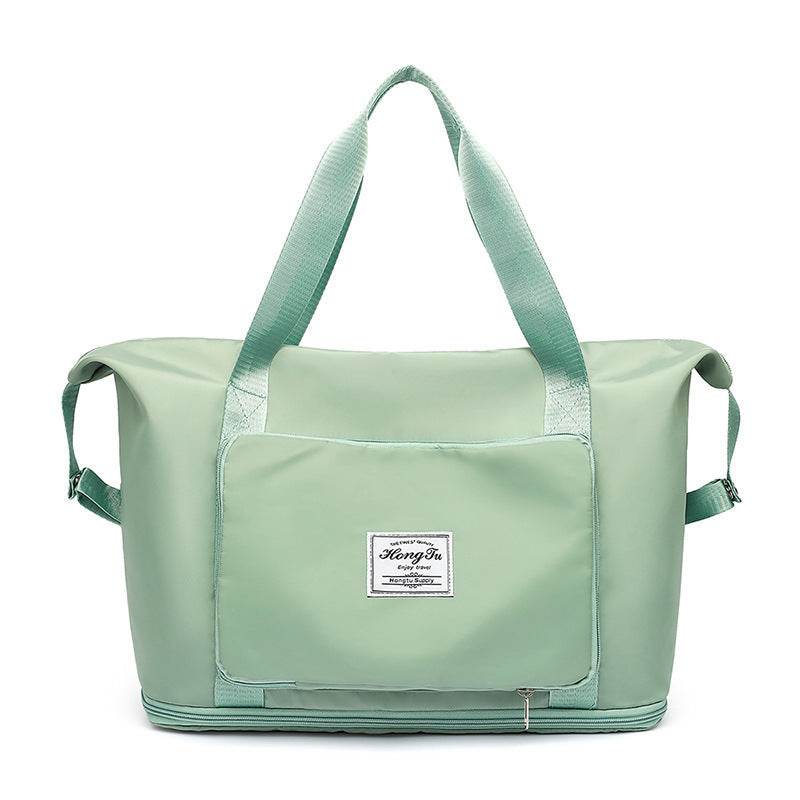 Foldable Large Capacity Women Gym Bags Shoulder Bag Women Training Travel Handle Handbag Yoga Sport Crossbody Tote Bag Women - Mubimart