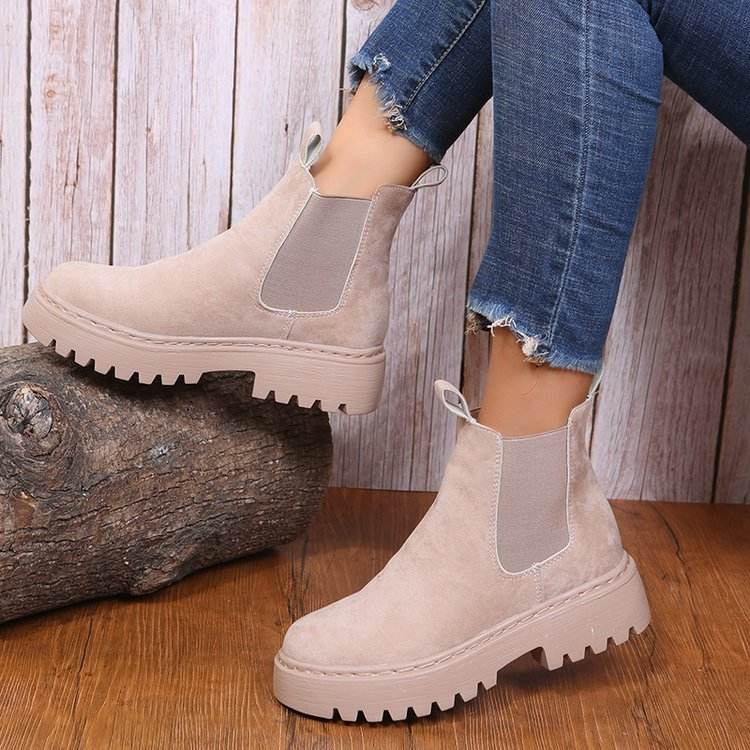 Fashion Short Martin Boots For Women - Mubimart