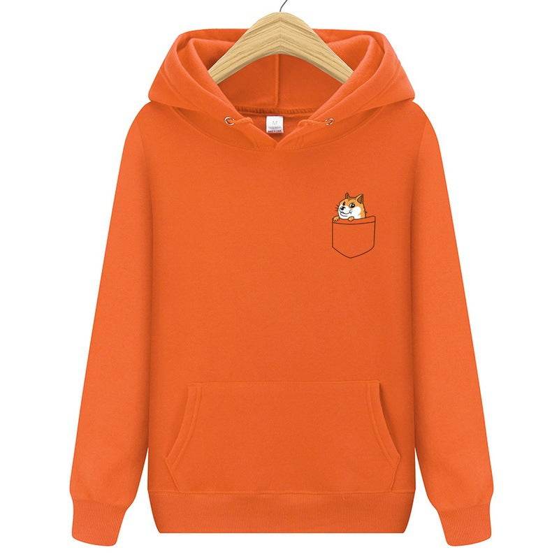 Hooded pullover sweater - Mubimart