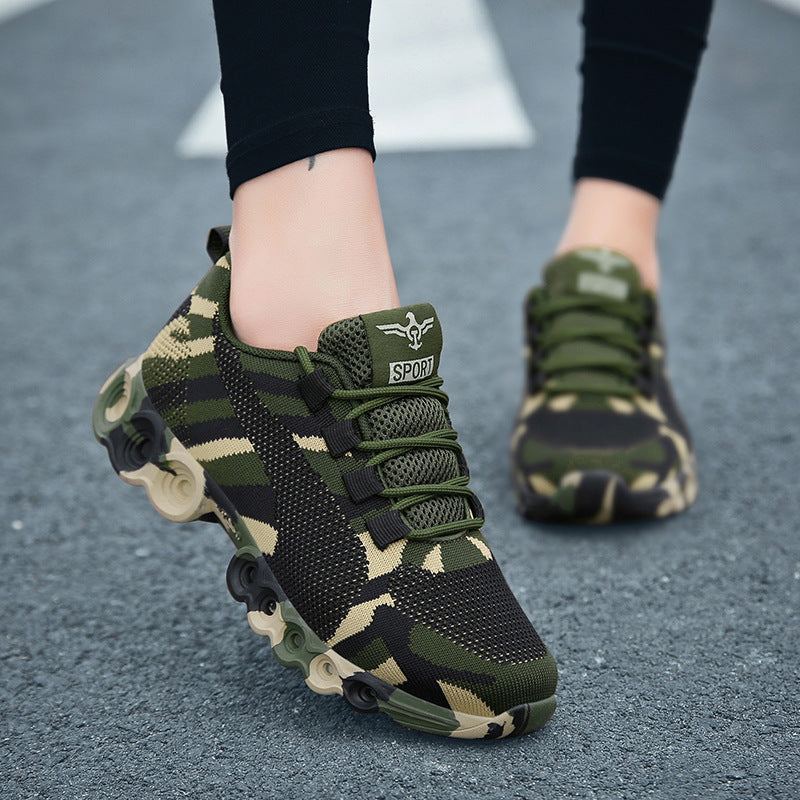 Camouflage Men And Women Sports Shoes Training Work Students Military