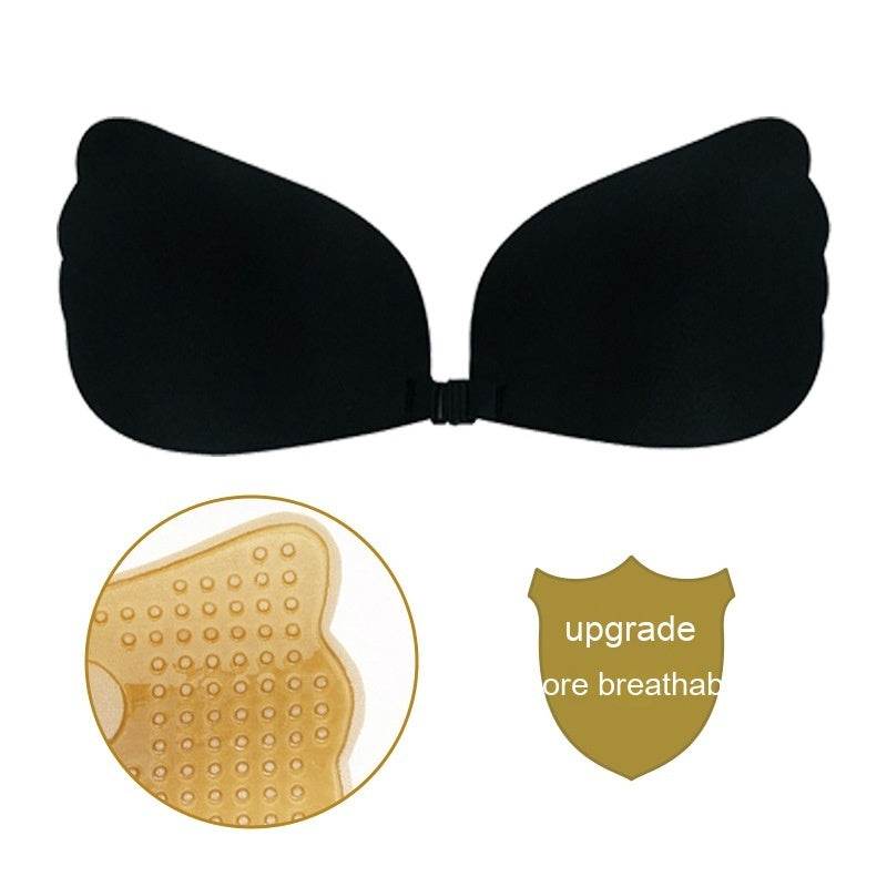 Gather The Invisible Bra Strapless Mango Wings Silicone Nipple Sticker - Mubimart