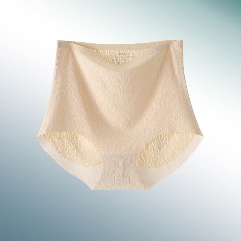 High Waist Seamless Underwear For Women Sexy Hip Lifting Pure Cotton Briefs - Mubimart