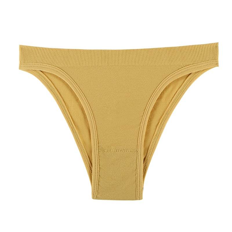 Women Panties Seamless Briefs Female Underwear Low Rise Unde - Mubimart