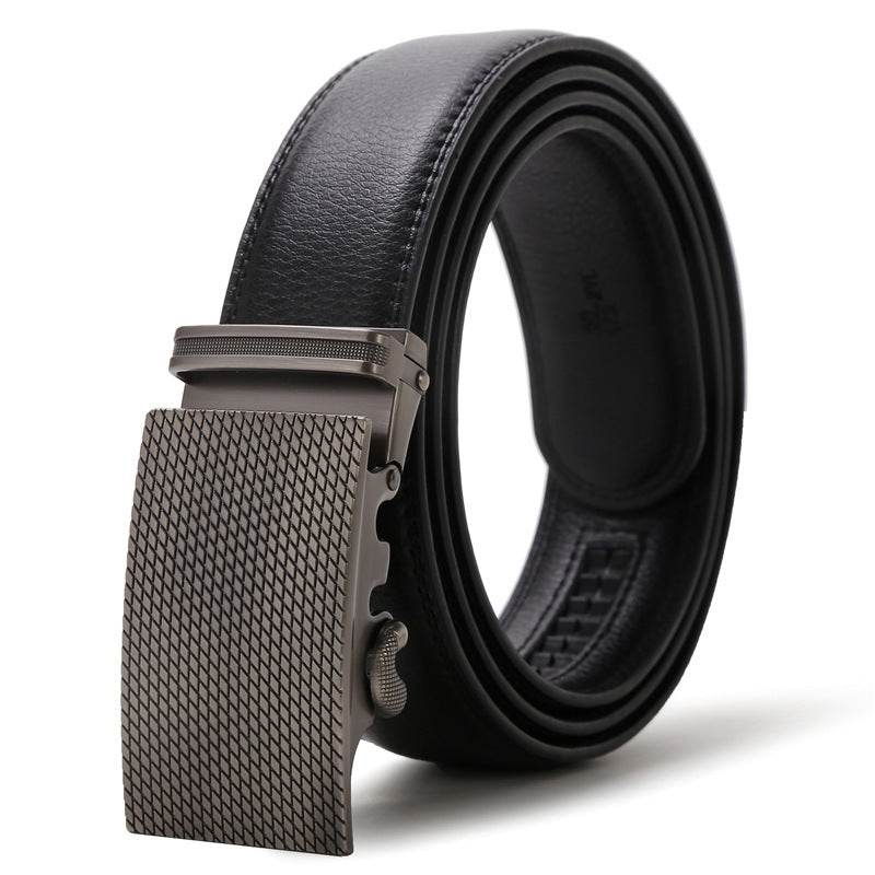 Automatic Buckle Belt Men's High-end Belt Belts Cost-effective Belt Men - Mubimart