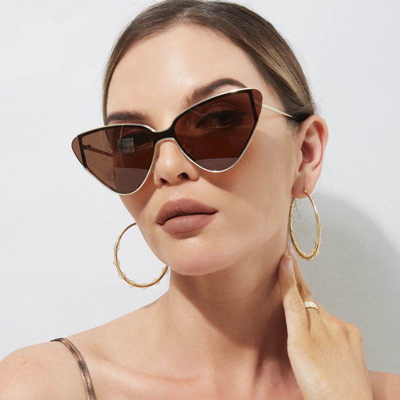 Cat's Eye Retro Sunglasses For Women - Mubimart