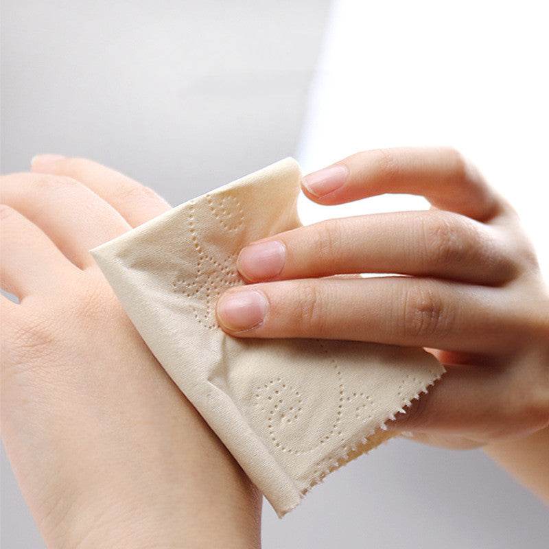 64 Rolls Of Toilet Paper Bamboo Pulp Natural Coreless Roll Paper Wholesale Household Toilet Paper Thickened Tissue Roll Paper Full Box Of Affordable - Mubimart
