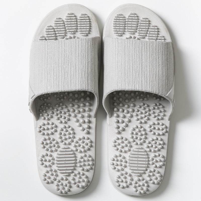 Reflexology Foot Massage Slippers Bath Slippers Tension Relief Acupuncture Feet Massager Household Slipper Foot Health Care - Mubimart