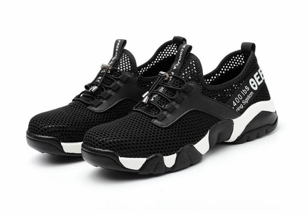 Breathable Net Work Safety Shoes Safety Shoes Work Shoes - Mubimart