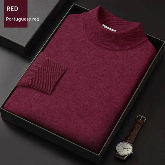 Men's Pullover Sweater Plus Size Sweater - Mubimart