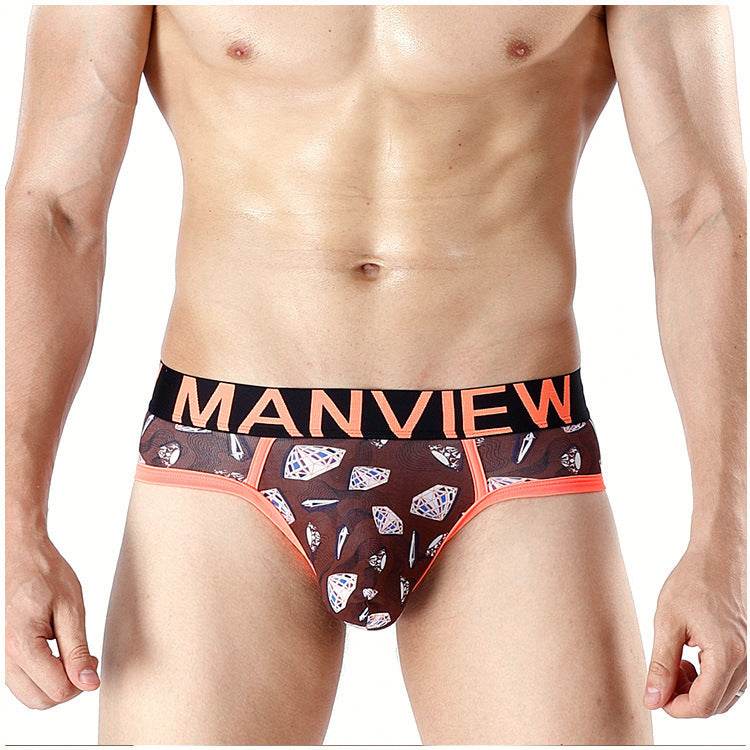 Fashion Bamboo Fiber Fancy Underwear Men - Mubimart