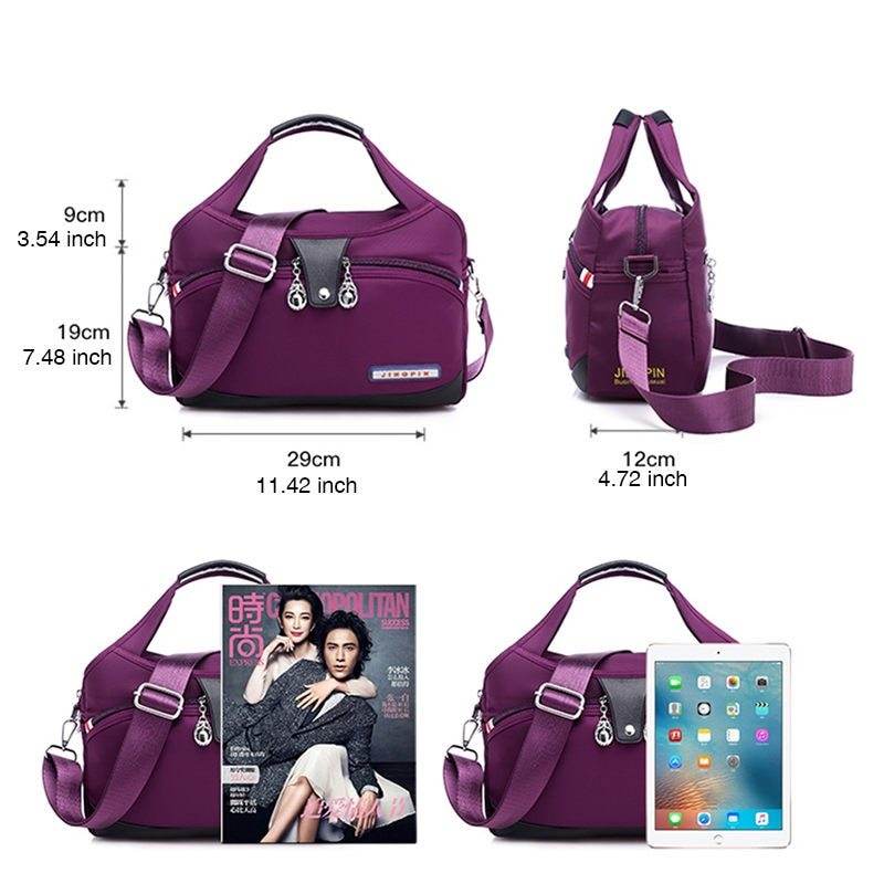 Nylon Women Messenger Bag Ladies Handbags Waterproof Female Shoulder Bag Designer High Quality Crossbody Bags For Teenager Girls - Mubimart