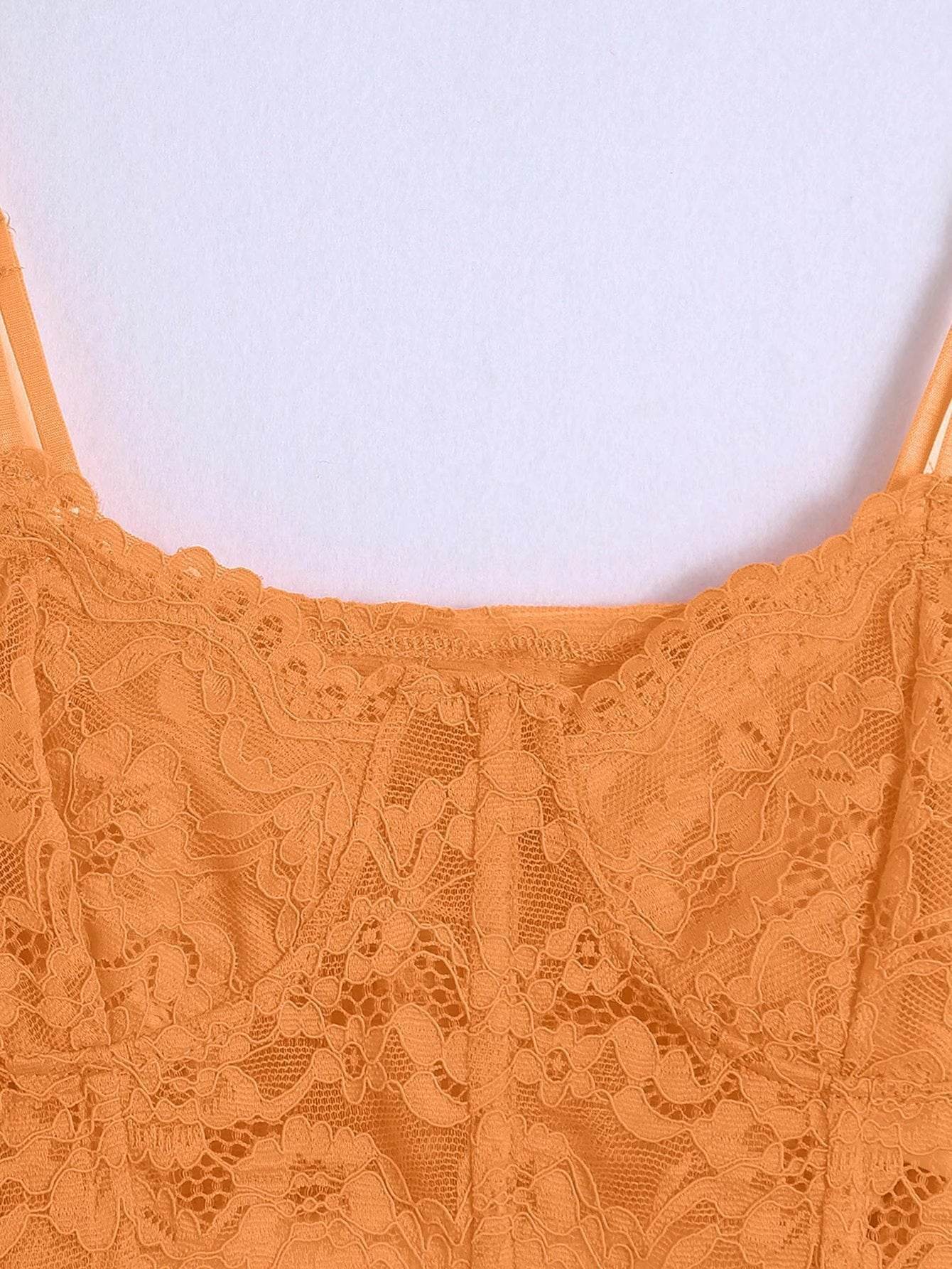 Fashion Lace Cropped Camisole Top Women's - Mubimart