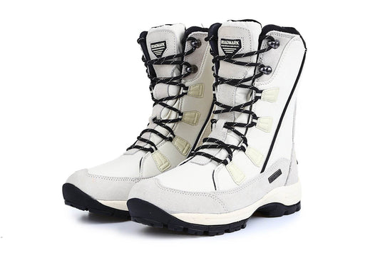 Women's Outdoor Mid-calf Length Thermal Snow Boots - Mubimart