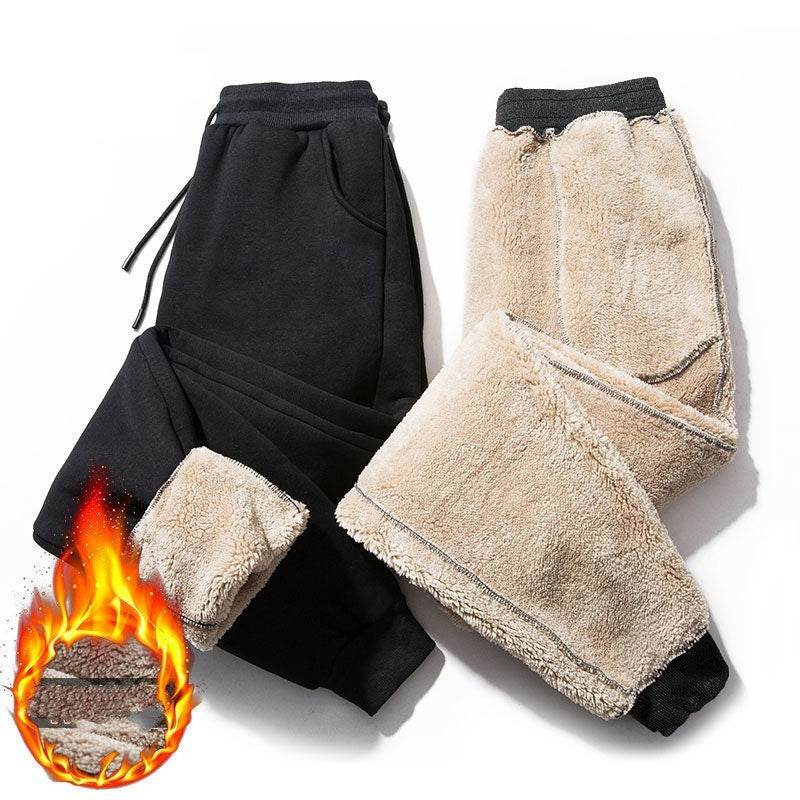 Men's Fashion Simple Casual Zipper Sweatpants - Mubimart