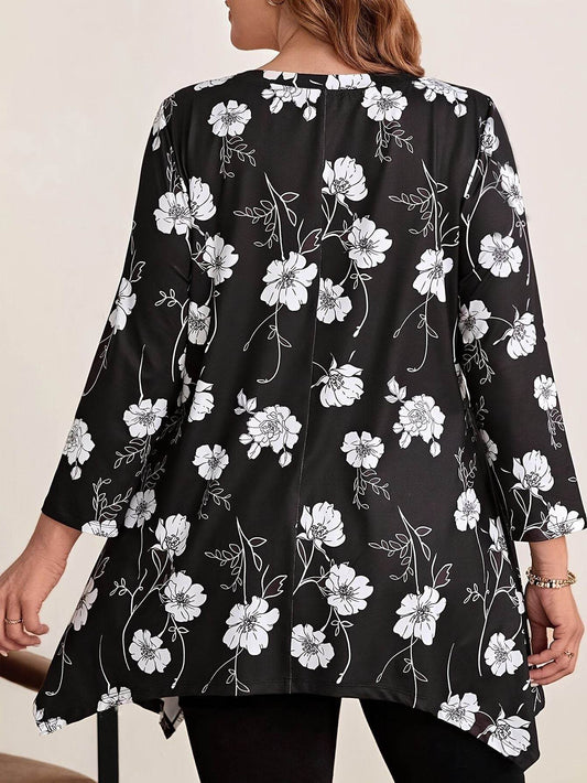 Women's Plus Size Top Knitted - Mubimart