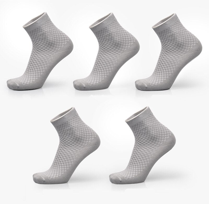 Socks men's new bamboo fiber men's socks - Mubimart -  