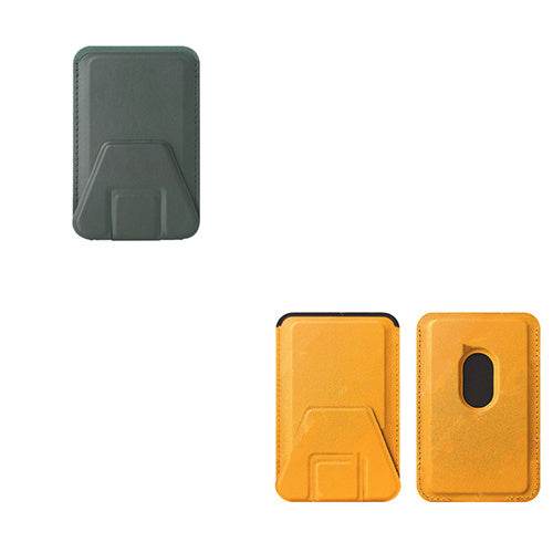 Mobile Phone Holder Card Holder Folding Card Holder Card Sticker Multifunctional Magnetic Card Holder - Mubimart