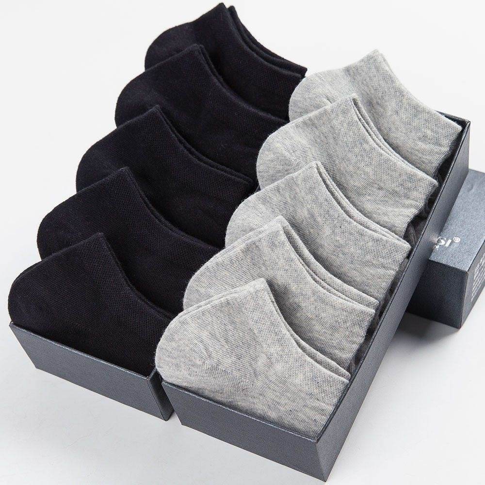 Male Socks Deodorant And Sweat-absorbing Short Low-top - Mubimart