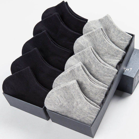 Male Socks Deodorant And Sweat-absorbing Short Low-top - Mubimart