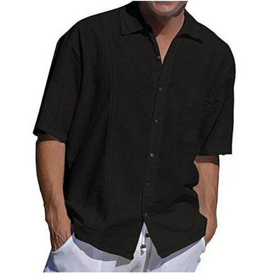 Men's linen shirt - Mubimart