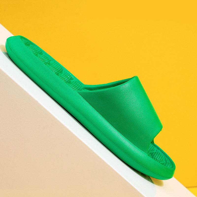 Summer Slippers Foot Massage Design Shoes Women Bathroom Slippers - Mubimart