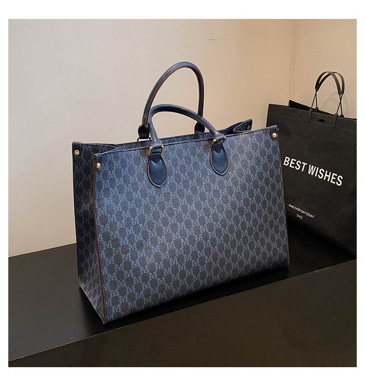 Large Capacity Retro Single Shoulder Tote Bag For Women - Mubimart