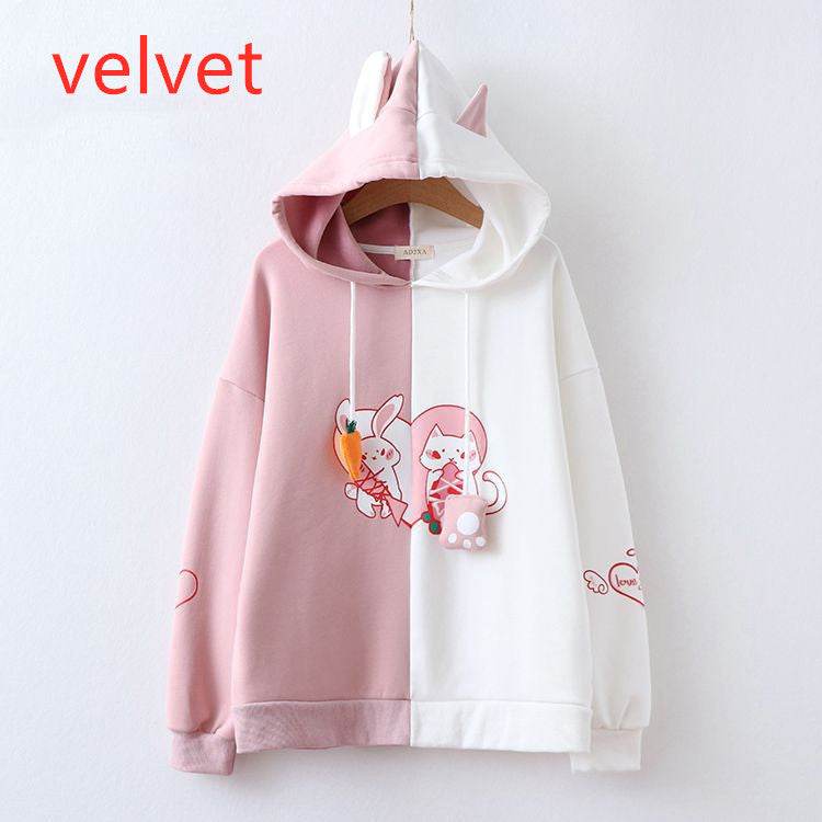 Hooded pullover sweater - Mubimart