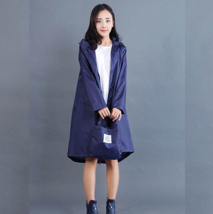 Fashion windbreaker raincoat - Mubimart