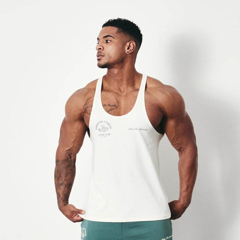 Men's Fashion Casual Fitness Undershirt Top - Mubimart