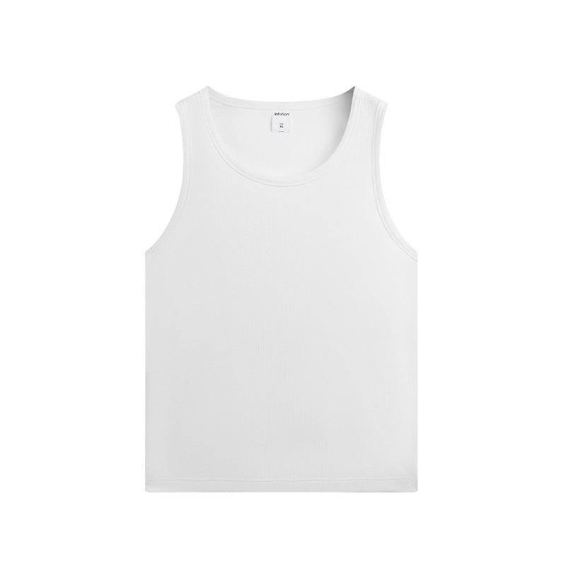 Rap Vest Heavy Thick Thread American West Coast Tight Training Sports Undershirt - Mubimart